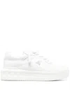 Valentino Garavani Mens White One Stud Xl Chunky-sole Leather Low-top Trainers In White