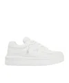 Valentino Garavani Mens White One Stud Xl Chunky-sole Leather Low-top Trainers In White