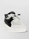 Valentino Garavani One Stud Xl Low-top Sneaker In Nappa Leather And Jacquard Toile Iconographe Techn In White