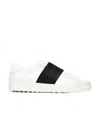 Valentino Rockstud Untitled Sneakers In White
