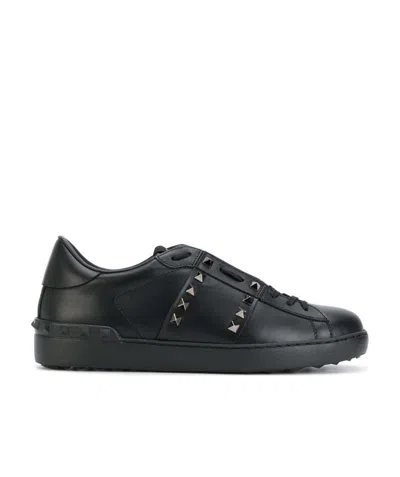 VALENTINO GARAVANI VALENTINO GARAVANI ROCKSTUD UNTITLED LACE-UP SNEAKERS
