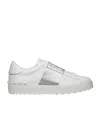 VALENTINO GARAVANI OPEN SNEAKER WITH METALLIC STRIPE