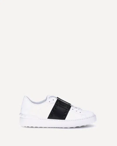 Valentino Garavani Sneakers Open Rockstud In White