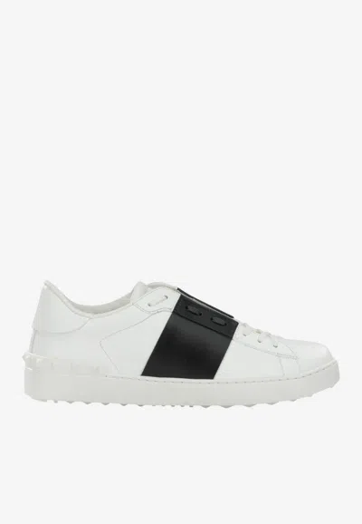 Valentino Garavani Open Royco Sneakers In White