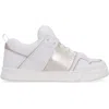 Valentino Open Skate Leather Low-top Sneakers In White