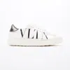 Valentino Vltn Open Low-top Sneakers In White