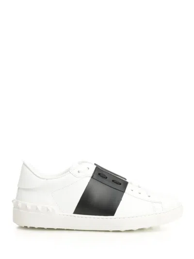 VALENTINO GARAVANI OPEN SNEAKERS WHITE