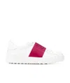 Valentino Open Sneakers In White