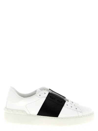 Valentino Garavani Open Trainers White/black