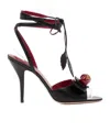 Valentino Open-toe High-heeled Sandals In Black