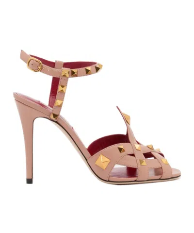 Valentino Garavani Open-toe High-heeled Sandals In Pink