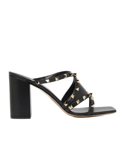 Valentino Garavani Open-toed High-heeled Sandals In Black