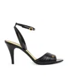 Valentino Ladycrush Mini Sandals With 8.5 Cm Heel In Black
