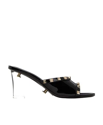 Valentino Garavani Open-toed High-heeled Sandals In Black
