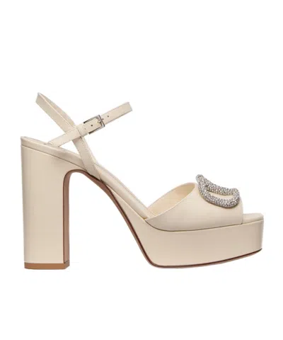 Valentino Garavani Open-toed High-heeled Sandals In Nude