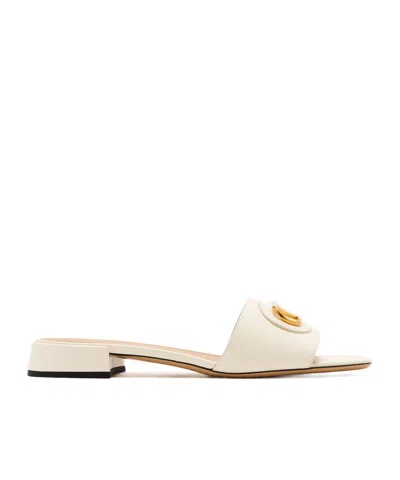 Valentino Garavani Open-toed High-heeled Sandals In White