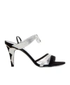Valentino 85mm L'une Et L'autre Sandals In White