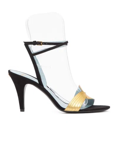 Valentino Garavani Open-toed High-heeled Sandals In White