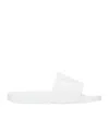 Valentino Open-toed Slippers In White