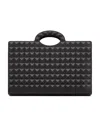 Valentino Strukturierter Shopper In Black