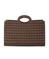 Valentino Open-top Tote Bag In Brown
