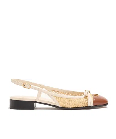 Valentino Garavani Open-toe Flat Sandals In Black