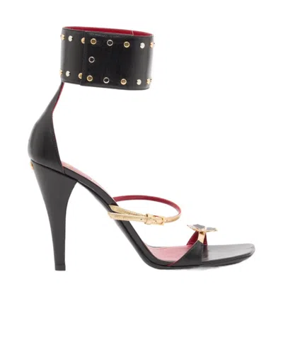 Valentino Garavani Open-toe High-heeled Sandals In Black