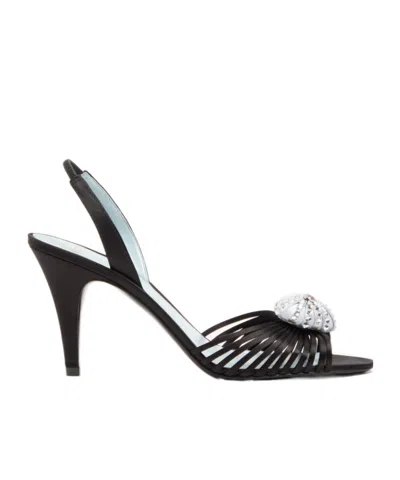 Valentino Garavani Open-toe High-heeled Sandals In Black
