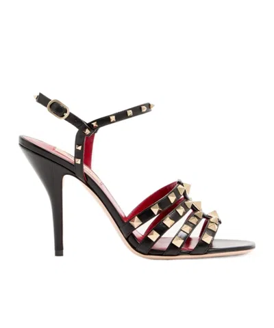 Valentino Garavani Open-toe High-heeled Sandals In Brown