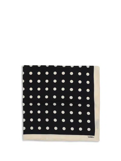 Valentino Opticool Scarf In Blue