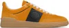 Valentino Light Orange Suede Upvillage Sneakers In Orange