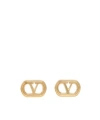 Valentino Oval Earrings In Yellow
