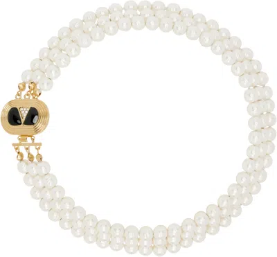 Valentino Garavani Oval Necklace In Multi