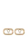Valentino Garavani Elegant Mini Gold Earrings In Gold
