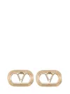 Valentino Garavani Elegant Mini Gold Earrings In Gold