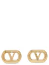 Valentino Ovalette Stud Earrings Featuring Oval Shape In Gold