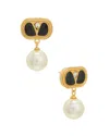 Valentino Garavani Oval Earrings With Swarovski Pearl Women