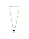 Valentino Garavani Ovalette Necklace With Swarovski Pearl Women