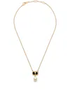 Valentino Ovalette Necklace In Gold
