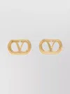 Valentino Ovalette Stud Earrings Featuring Vlogo