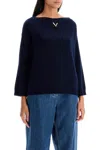 Valentino 'oversized Cashmere In Blue