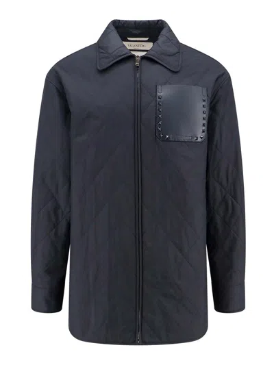 VALENTINO PADDED AND QUILTED NYLON JACKET