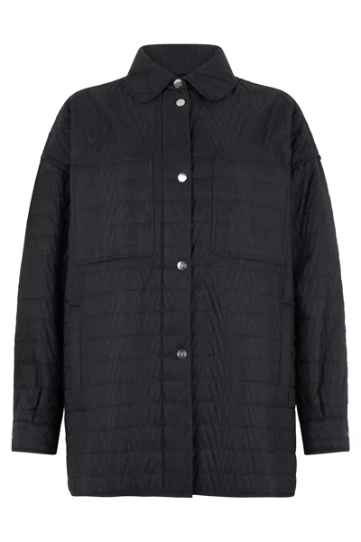 Valentino Padded Jacket In Black