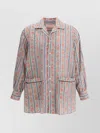 Valentino Pajama Shirt With "voyage Imaginaire" Print In Multi