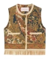 Valentino Canapone-weste Mit Voyage Imaginaire-paisley-print Frau Multicolor 36 In Multi-color