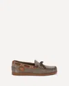 Valentino Palm Avenue Suede And Leather Loafers In Brown