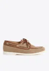 Valentino Garavani Man Loafers Camel Size 11.5 Leather In Brown