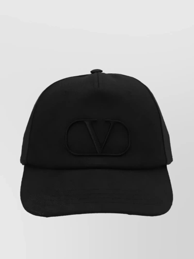 VALENTINO GARAVANI PANELLED CAP WITH CURVED PEAK AND TOP BUTTON
