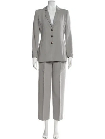 Pre-owned Valentino Pant Set In Neutral