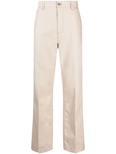 Valentino Sabbia Trousers For Men In Tan